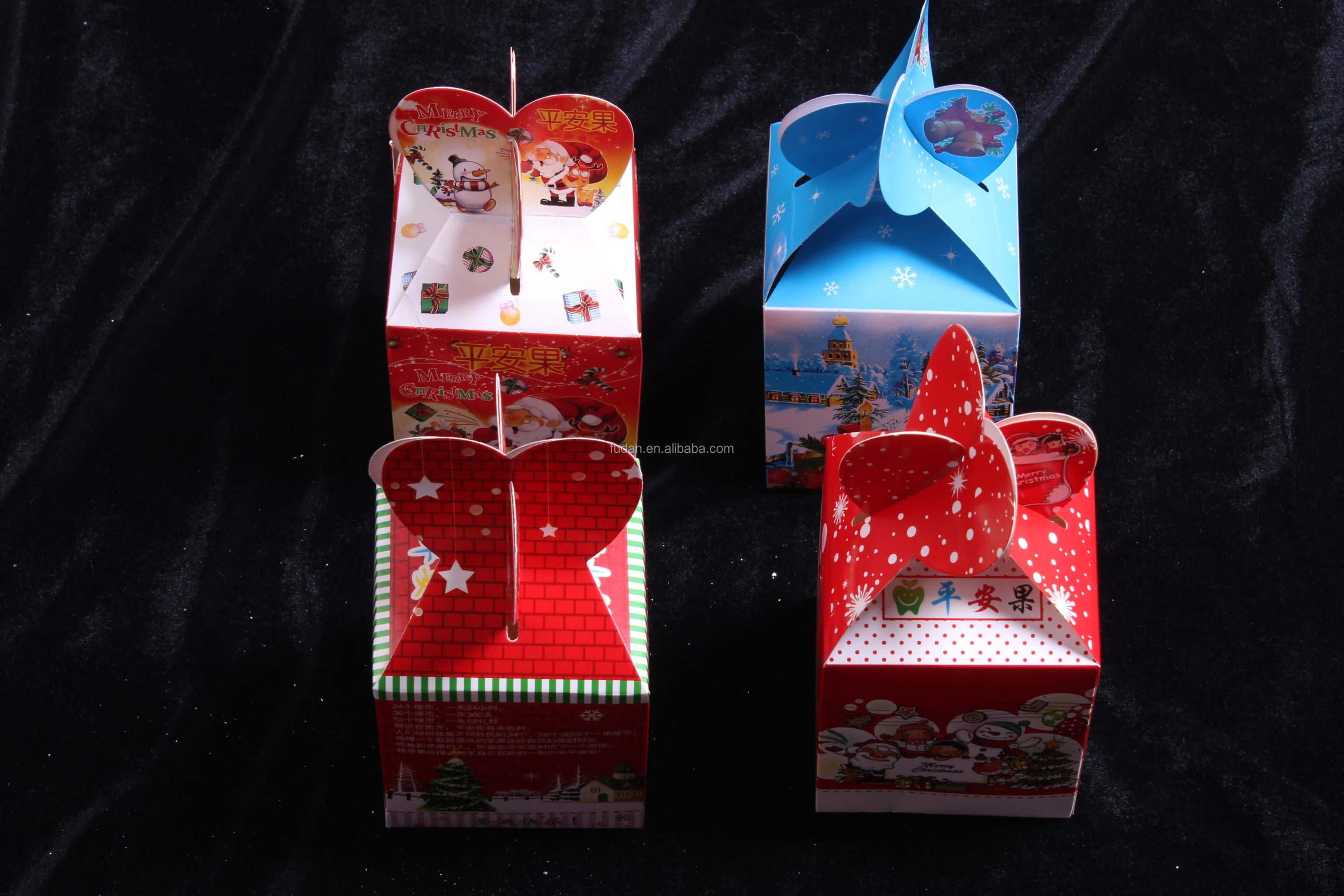 2019 new christmas gift box christmas eve apple box customized
