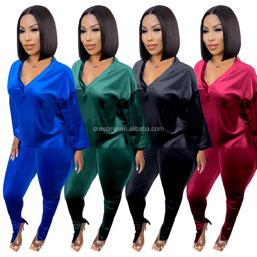MT379-8358 Wholesale Fall Casual Solid V Neck Long Sleeve Top Skinny Pants Velvet Women's Sets two piece pants set women
MT379-8358 Wholesale Fall Casual Solid V Neck Long Sleeve Top Skinny Pants Velvet Women's Sets two piece pants set women