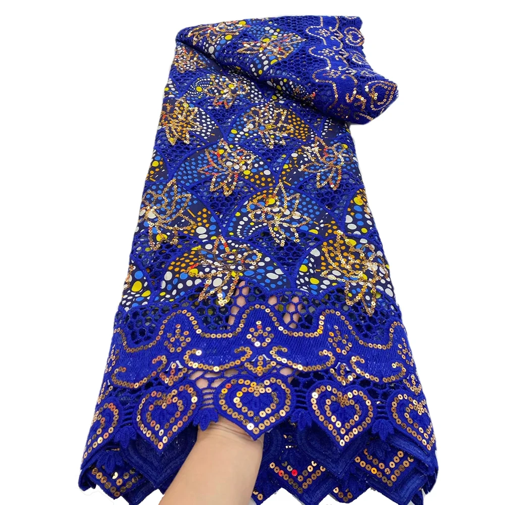 Sinya New Embroidery Wax With Lace Fabrics High Quality Beautiful Wax Lace Sewing Sequins African Wax Fabrics
Sinya New Embroidery Wax With Lace Fabrics High Quality Beautiful Wax Lace Sewing Sequins African Wax Fabrics