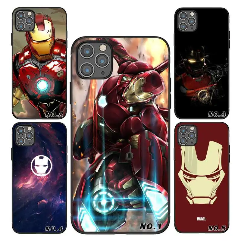 2020 New High Quality Superhero Iron Man Black TPU Printed Mobile Phone Case for iPhone 11 11Pro 11Pro Max Case
2020 New High Quality Superhero Iron Man Black TPU Printed Mobile Phone Case for iPhone 11 11Pro 11Pro Max Case