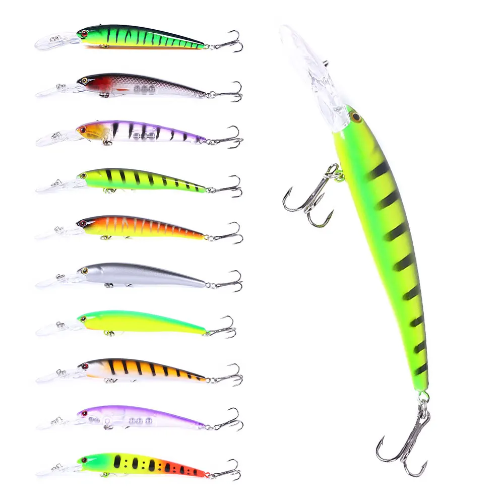 12.5CM 11G Hot sale lifelike hard plastic slow sinking fishing minnow lure, As pictures
12.5CM 11G Hot sale lifelike hard plastic slow sinking fishing minnow lure, As pictures