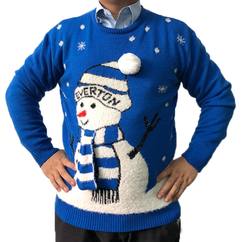 Factory Directsale New Design Amazon Autumn Winter Custom Ugly Christmas Snowman Knit Sweater Mens Sweater
Factory Directsale New Design Amazon Autumn Winter Custom Ugly Christmas Snowman Knit Sweater Mens Sweater