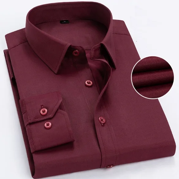 Plain Shirt Long Sleeve for Men Dress Shirt Men Formal Shirt for Mens, Can make any colors
Plain Shirt Long Sleeve for Men Dress Shirt Men Formal Shirt for Mens, Can make any colors