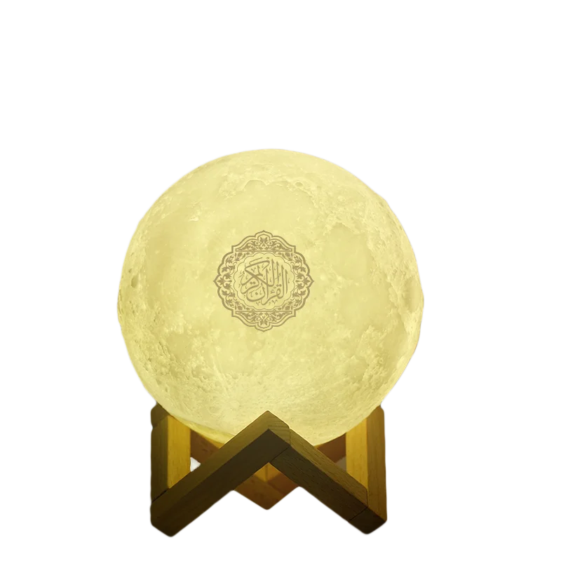 Equantu SQ168 lunar quran speaker colorful lights moon lamp quran speaker 14 languages quran speaker, White
Equantu SQ168 lunar quran speaker colorful lights moon lamp quran speaker 14 languages quran speaker, White