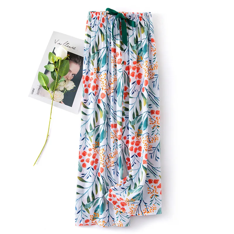 Cotton summer rayon thin section net red wide-leg pants spring and autumn loose long pants
Cotton summer rayon thin section net red wide-leg pants spring and autumn loose long pants