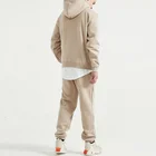 Hoodies Blank 100% Cotton Plain Sweatshirts Oversized Custom Men's Hoodies