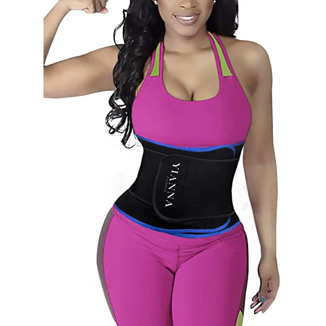 YIANNA Wholesale Neoprene Custom Waist Trimmer Slimming Waist Trainer Belt Sweat Belt Lumbar Belts
YIANNA Wholesale Neoprene Custom Waist Trimmer Slimming Waist Trainer Belt Sweat Belt Lumbar Belts