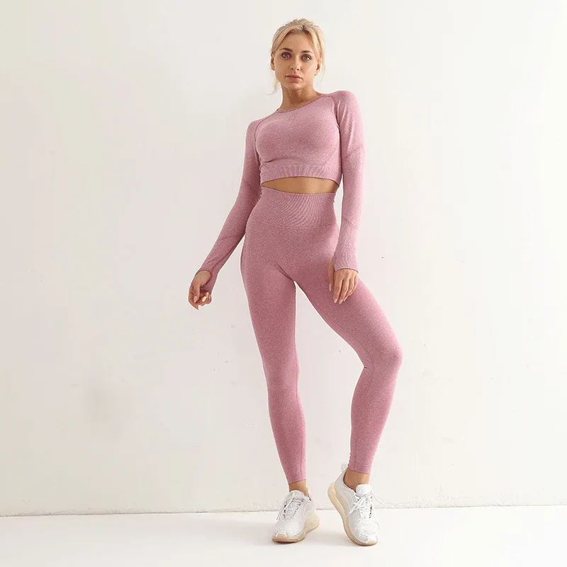 Wholesale Cheap Multiple Colors Yoga Clothing Suit Women's Sports Outdoor Fitness Sports Hip LiftingYoga Wear Set
Wholesale Cheap Multiple Colors Yoga Clothing Suit Women's Sports Outdoor Fitness Sports Hip LiftingYoga Wear Set