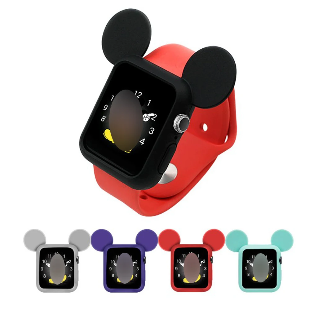 2021 hot selling Silicone Cover Bumper Minnie Mouse Case For Apple Watch For iWatch Bowknot, Black/white/red/blue
2021 hot selling Silicone Cover Bumper Minnie Mouse Case For Apple Watch For iWatch Bowknot, Black/white/red/blue