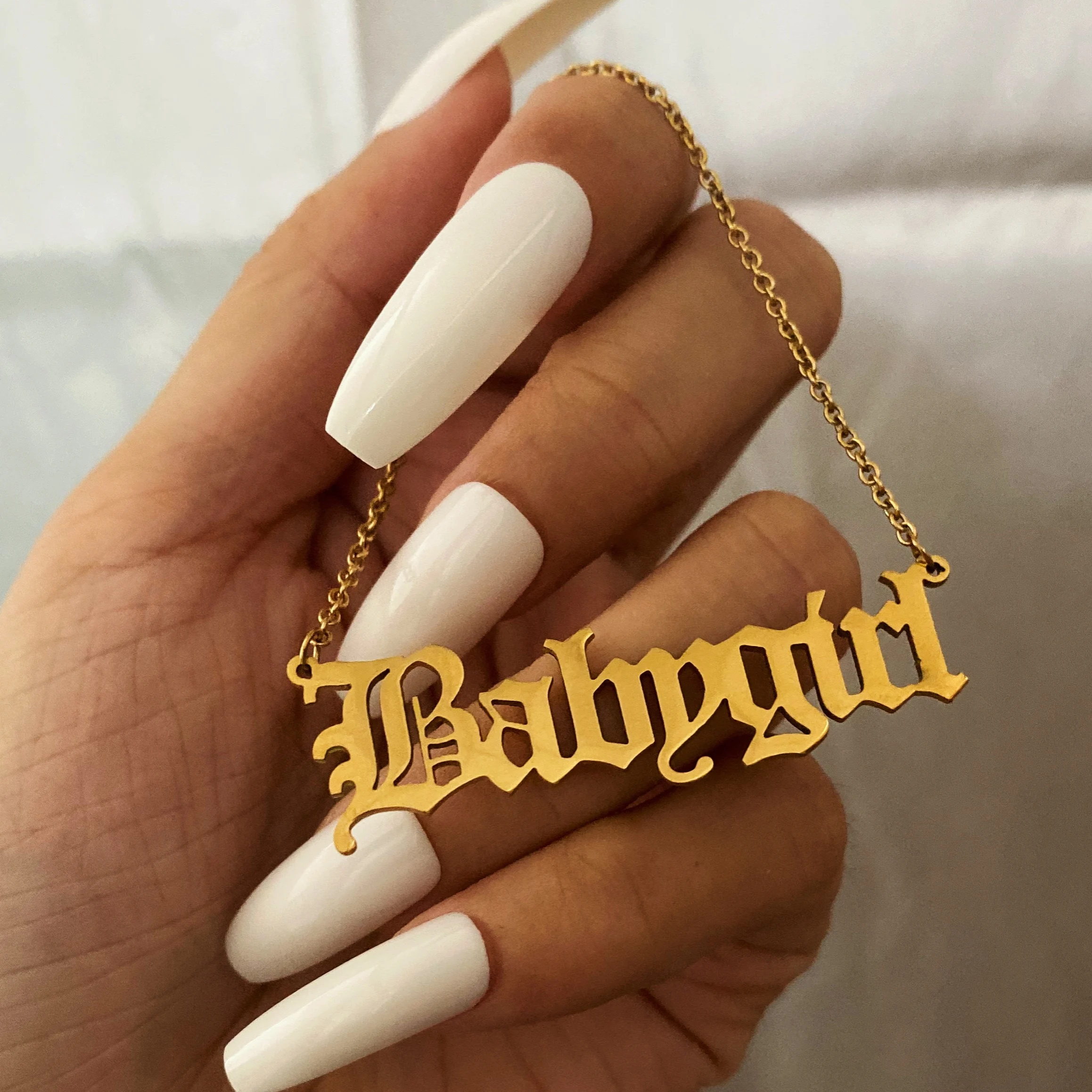 Stainless steel popular babygirl princess letter pendant necklace jewelry, Gold/silver/rosegold
Stainless steel popular babygirl princess letter pendant necklace jewelry, Gold/silver/rosegold