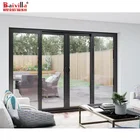 Patio Door Hot Sale Soundproof Balcony Aluminium Glass Sliding Patio Door