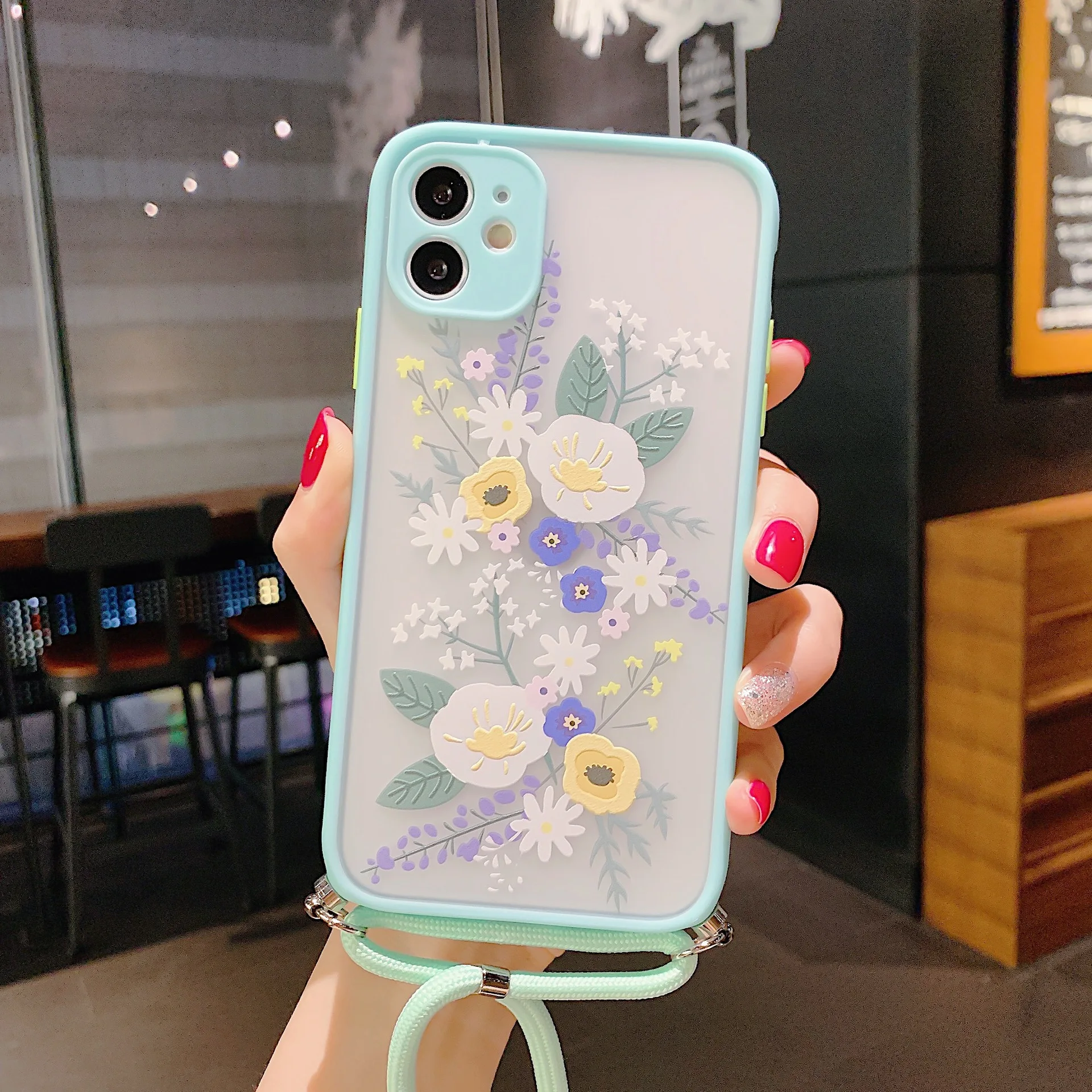 Exclusive fashionable flower phone case for little fresh girls for Huawei Mate 40 40Pro 40Pro+ With lanyard anti-fall
Exclusive fashionable flower phone case for little fresh girls for Huawei Mate 40 40Pro 40Pro+ With lanyard anti-fall