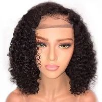 Short Kinky Curly Front Lace Wig Heat Resistant Synthetic Hair Extension Afro Wave Wigs
Short Kinky Curly Front Lace Wig Heat Resistant Synthetic Hair Extension Afro Wave Wigs