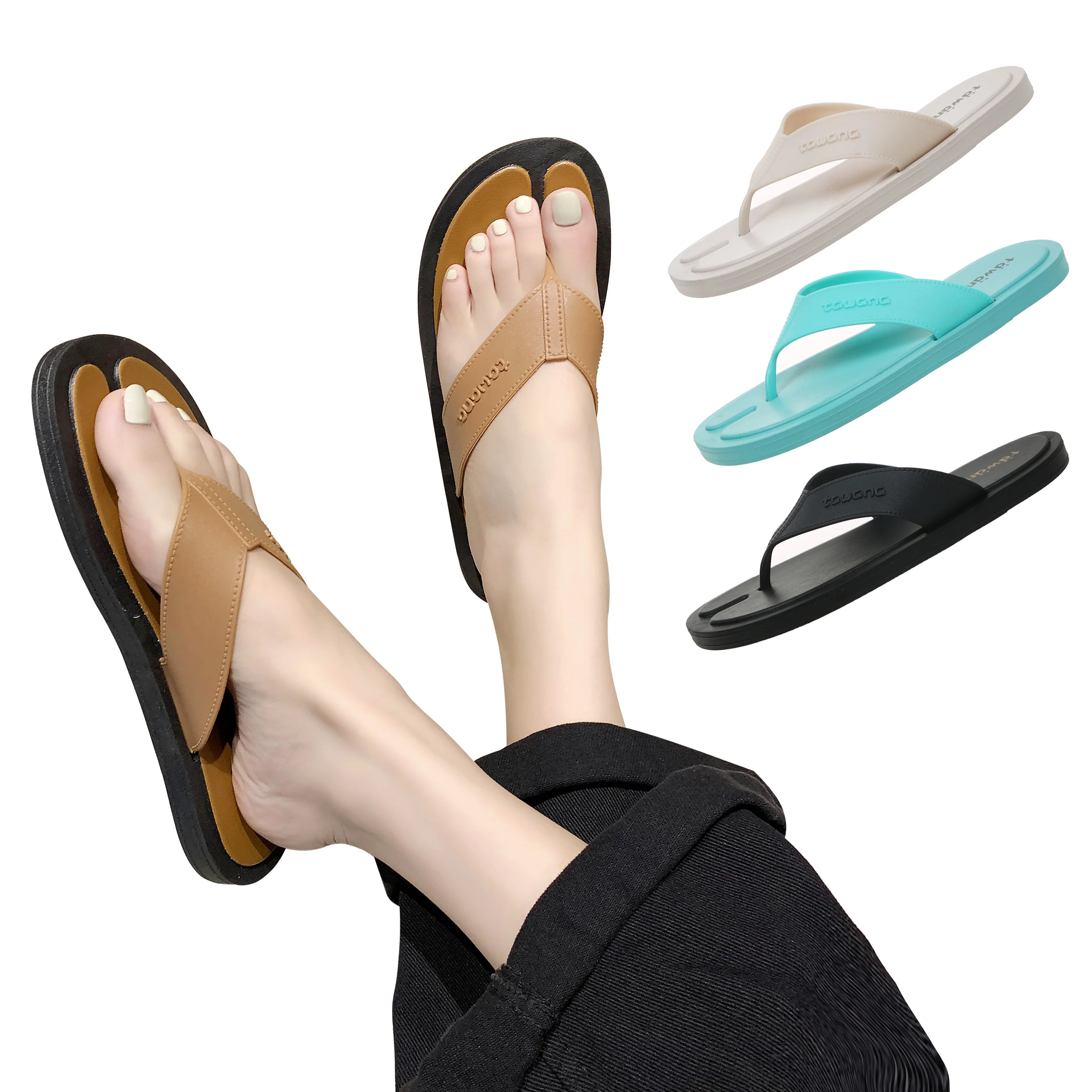 Wholesale women multiple color indoor outdoor flipflops casual summer shoes beach slippers soft flip flop for women, Black/blue/apricot/brown
Wholesale women multiple color indoor outdoor flipflops casual summer shoes beach slippers soft flip flop for women, Black/blue/apricot/brown
