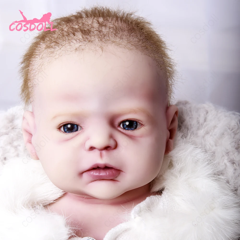 22 Inch Full Silicone Reborn Baby Doll Lifelike Vivid Rebirth Baby Doll for Kids Toy
22 Inch Full Silicone Reborn Baby Doll Lifelike Vivid Rebirth Baby Doll for Kids Toy