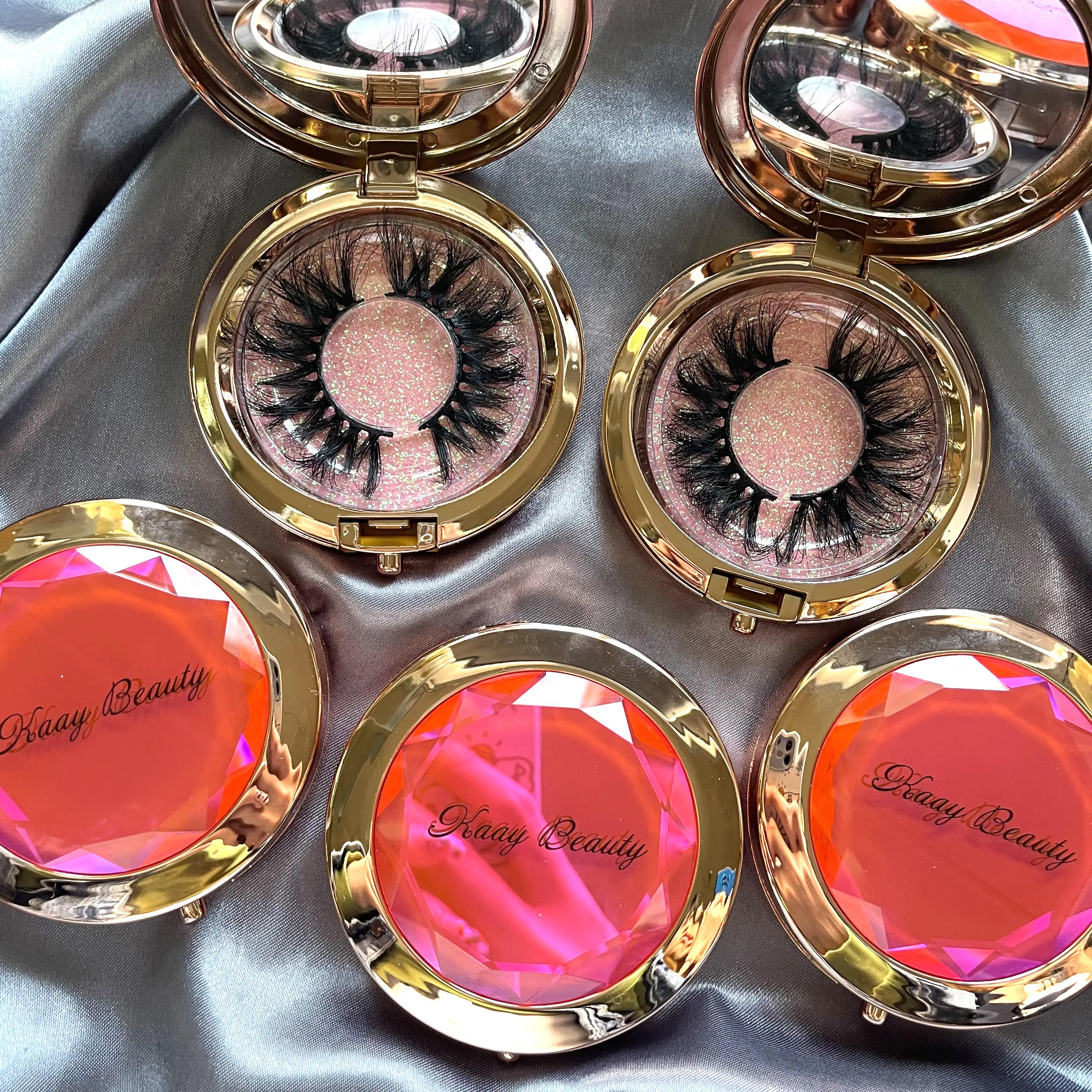 Fluffy 3d mink lashes 25mm eyelashes vendors wholesale custom logo led round clear eyelash case with mirror, Natural black
Fluffy 3d mink lashes 25mm eyelashes vendors wholesale custom logo led round clear eyelash case with mirror, Natural black