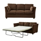 wholesale living room Iron frame push-pull bed fabric modern folding sofa bed