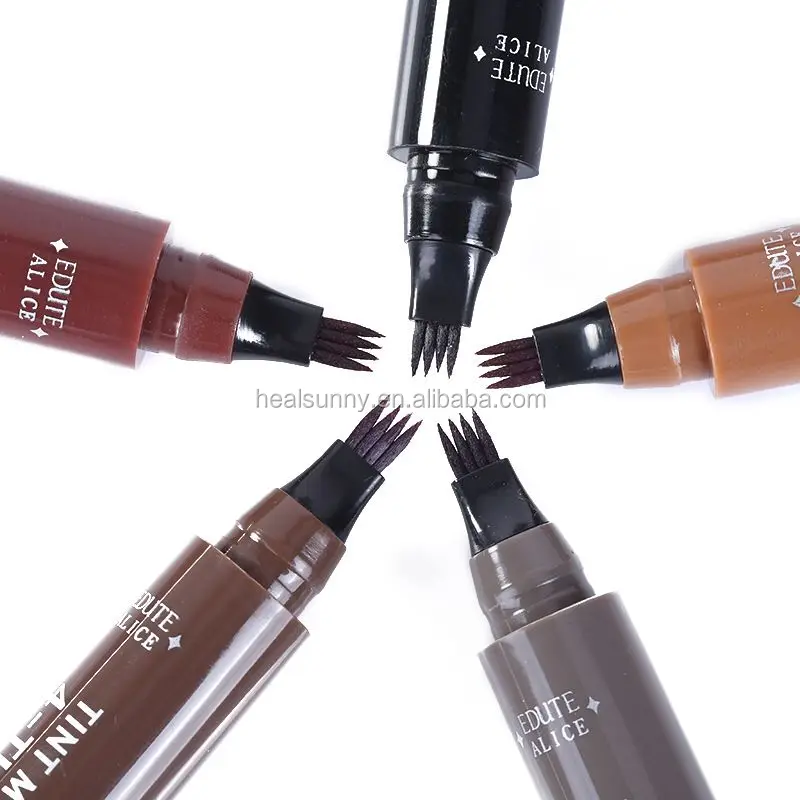 4 Fork Tip Eyebrow Pencil Waterproof Liquid Eyebrow Pen, Colors
4 Fork Tip Eyebrow Pencil Waterproof Liquid Eyebrow Pen, Colors