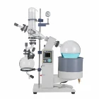 Pilot Scale 5L Reduced Pressure Essential Oil Purification Automatic Rotary Evaporator Multiple Effect Evaporator Price