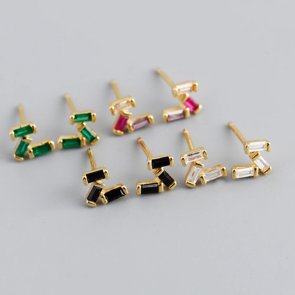 fashion 925 sterling silver minimalist rectangle shape green rainbow stud earring jewelry 18K gold plated for women jewelry
fashion 925 sterling silver minimalist rectangle shape green rainbow stud earring jewelry 18K gold plated for women jewelry