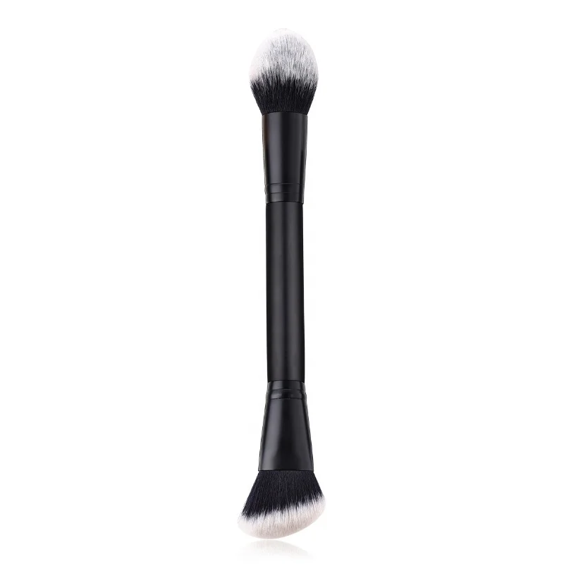 Single makeup brush beauty tool two-headed brush flame blush brush wood handle, Customized color accepted
Single makeup brush beauty tool two-headed brush flame blush brush wood handle, Customized color accepted
