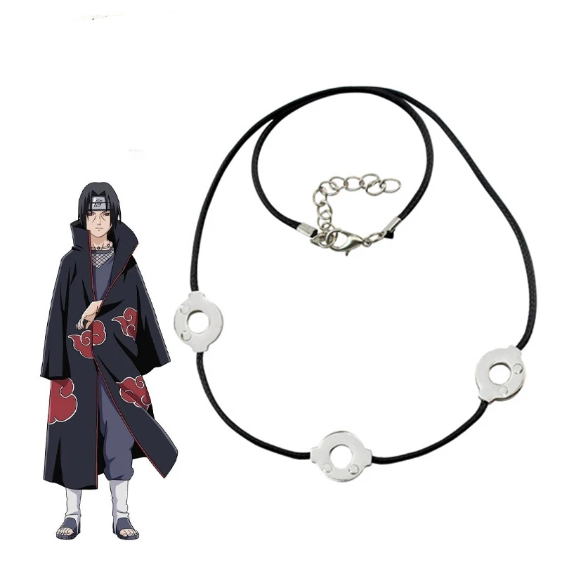 Cosplay Itachied Round Rope Necklace Classic Japanese Anime Accessories Akatsuki Cartoon Jewelry Cool Men's Chain Gift Wholesale
Cosplay Itachied Round Rope Necklace Classic Japanese Anime Accessories Akatsuki Cartoon Jewelry Cool Men's Chain Gift Wholesale