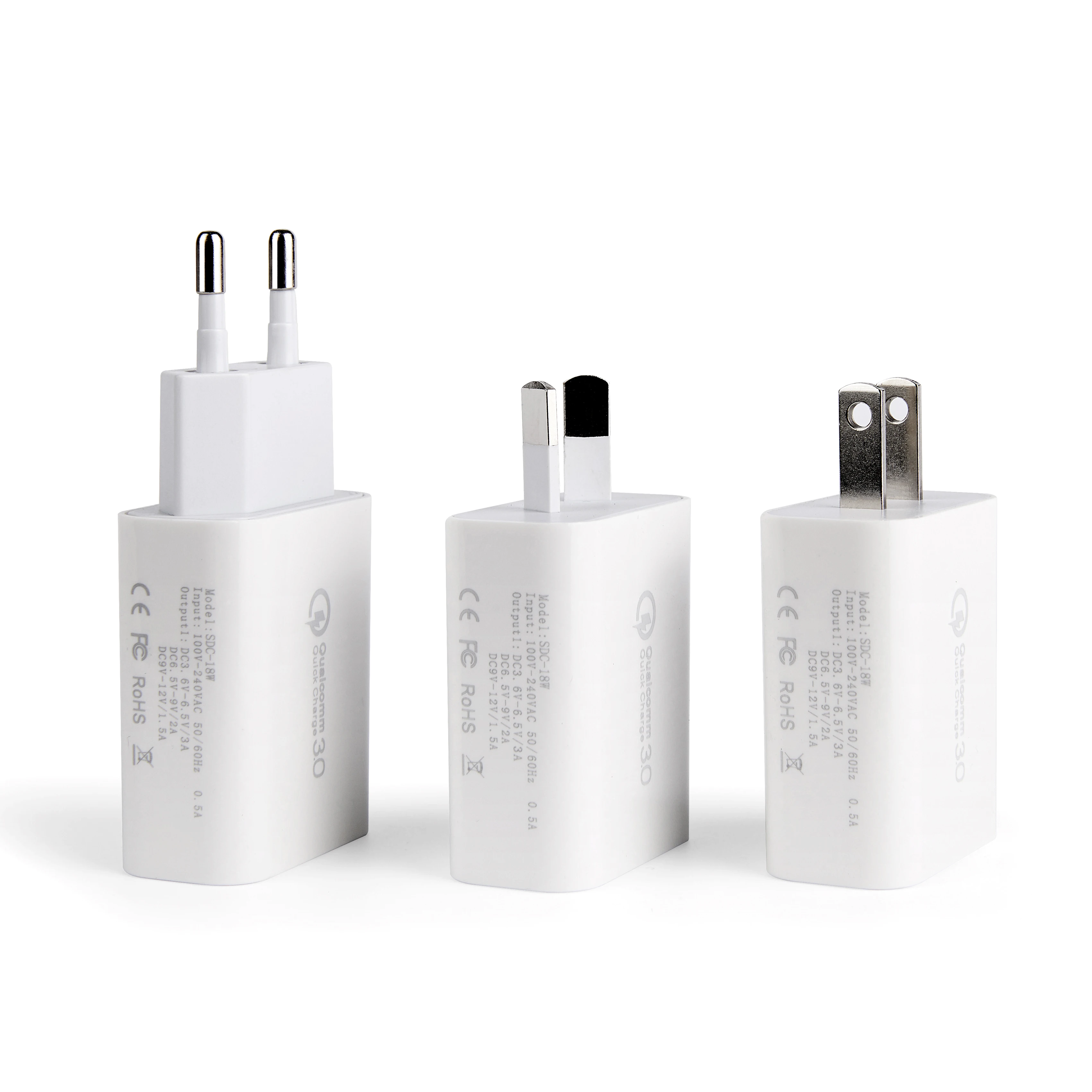 Fast Charge QC 3.0 USB Power Adapter Charging Plug For iphone SE 8 XS MAX For Huawei P8 P9 lite for Samsung S8 S9 charger, Black white
Fast Charge QC 3.0 USB Power Adapter Charging Plug For iphone SE 8 XS MAX For Huawei P8 P9 lite for Samsung S8 S9 charger, Black white