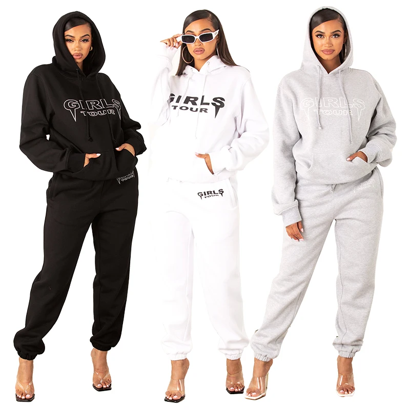 2021 New Fashionable Casual Solid Color Two Piece Set Sport latest design long sleeve two piece set
2021 New Fashionable Casual Solid Color Two Piece Set Sport latest design long sleeve two piece set