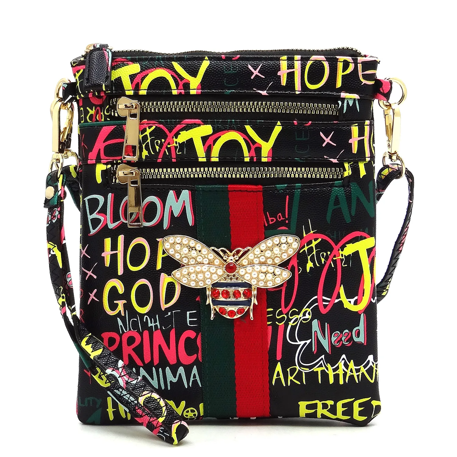 Women Graffiti Hand Bag Lady Designer Handbags Crossbody Bag 2021 China Factory Wholesale Queen Bee Stripe Genuine Leather, Various
Women Graffiti Hand Bag Lady Designer Handbags Crossbody Bag 2021 China Factory Wholesale Queen Bee Stripe Genuine Leather, Various