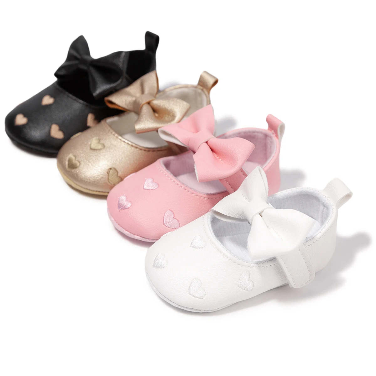 New Fashion Indoor Infant Baby Comfortable Bow Princess Shoes Anti-Slip Infant Dress Shoes
New Fashion Indoor Infant Baby Comfortable Bow Princess Shoes Anti-Slip Infant Dress Shoes