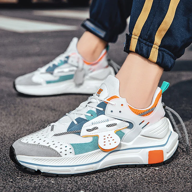 Hot sale sports breathable sneakers casual footwear Leather comfortable mens running shoes
Hot sale sports breathable sneakers casual footwear Leather comfortable mens running shoes