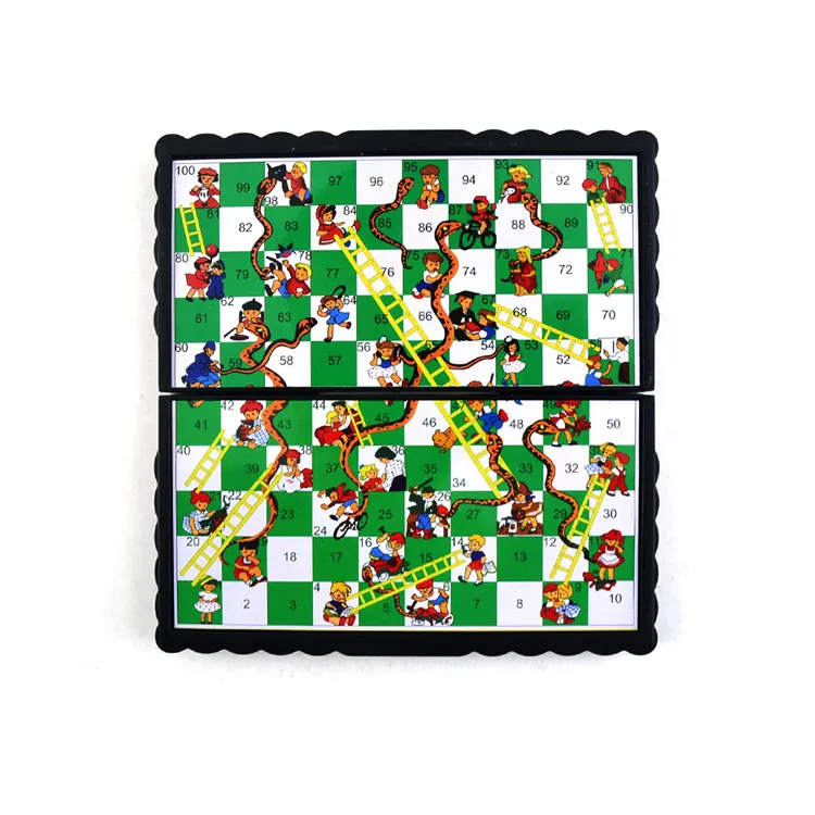 children popular funny game toy snakes and ladders game chess