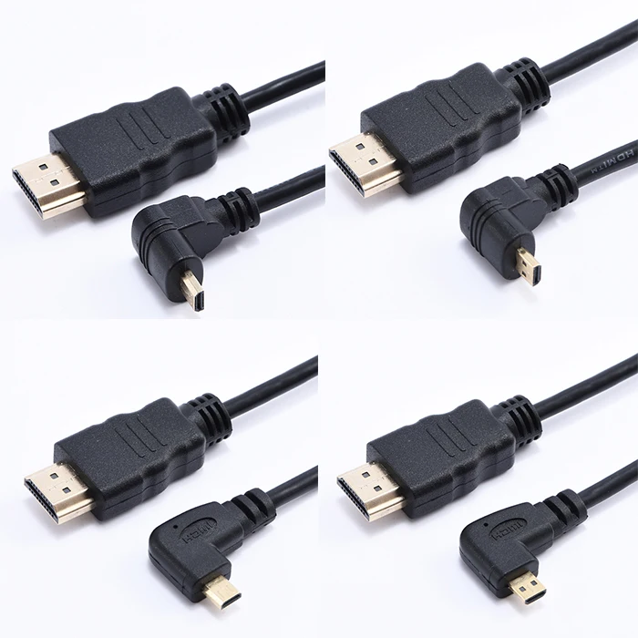 High resolution cable with 90 degree angle of high resolution adjustment for micro HDTV
High resolution cable with 90 degree angle of high resolution adjustment for micro HDTV