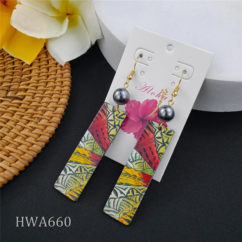 Wholesale high quality polynesian hawaiian earrings fashion earrings women earrings 
Wholesale high quality polynesian hawaiian earrings fashion earrings women earrings