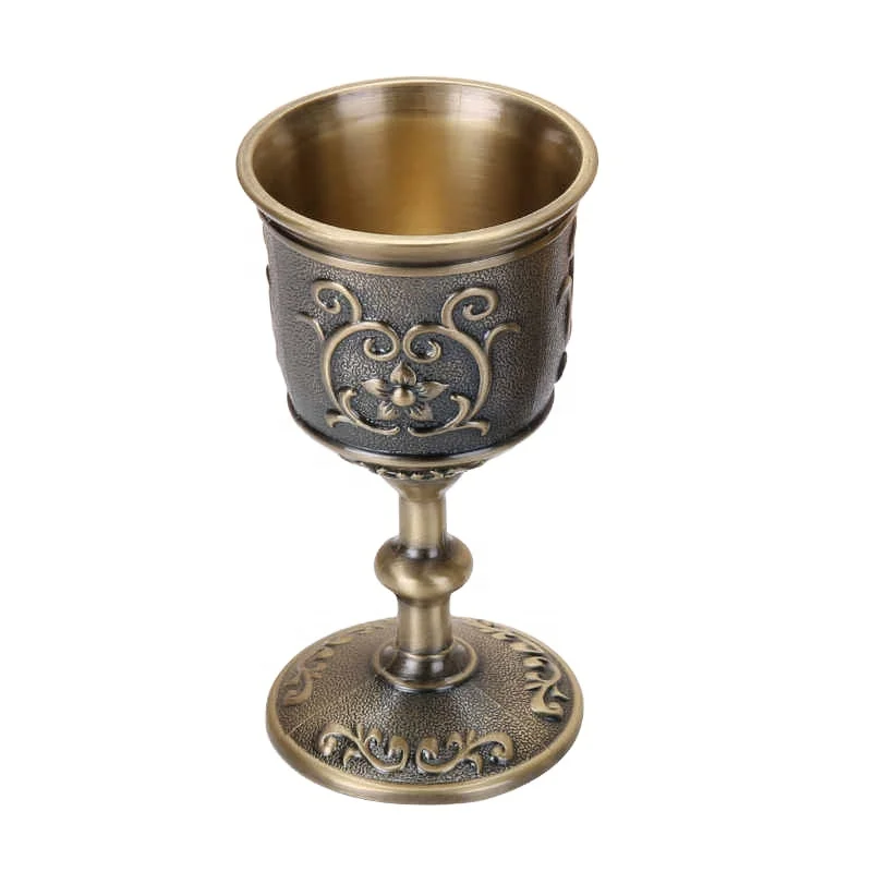Vintage Elegant Style Zinc Alloy Chalice Wine Goblet Cups Vintage Drinkware Decor Gift Cocktail Glasses Whiskey Cup
Vintage Elegant Style Zinc Alloy Chalice Wine Goblet Cups Vintage Drinkware Decor Gift Cocktail Glasses Whiskey Cup