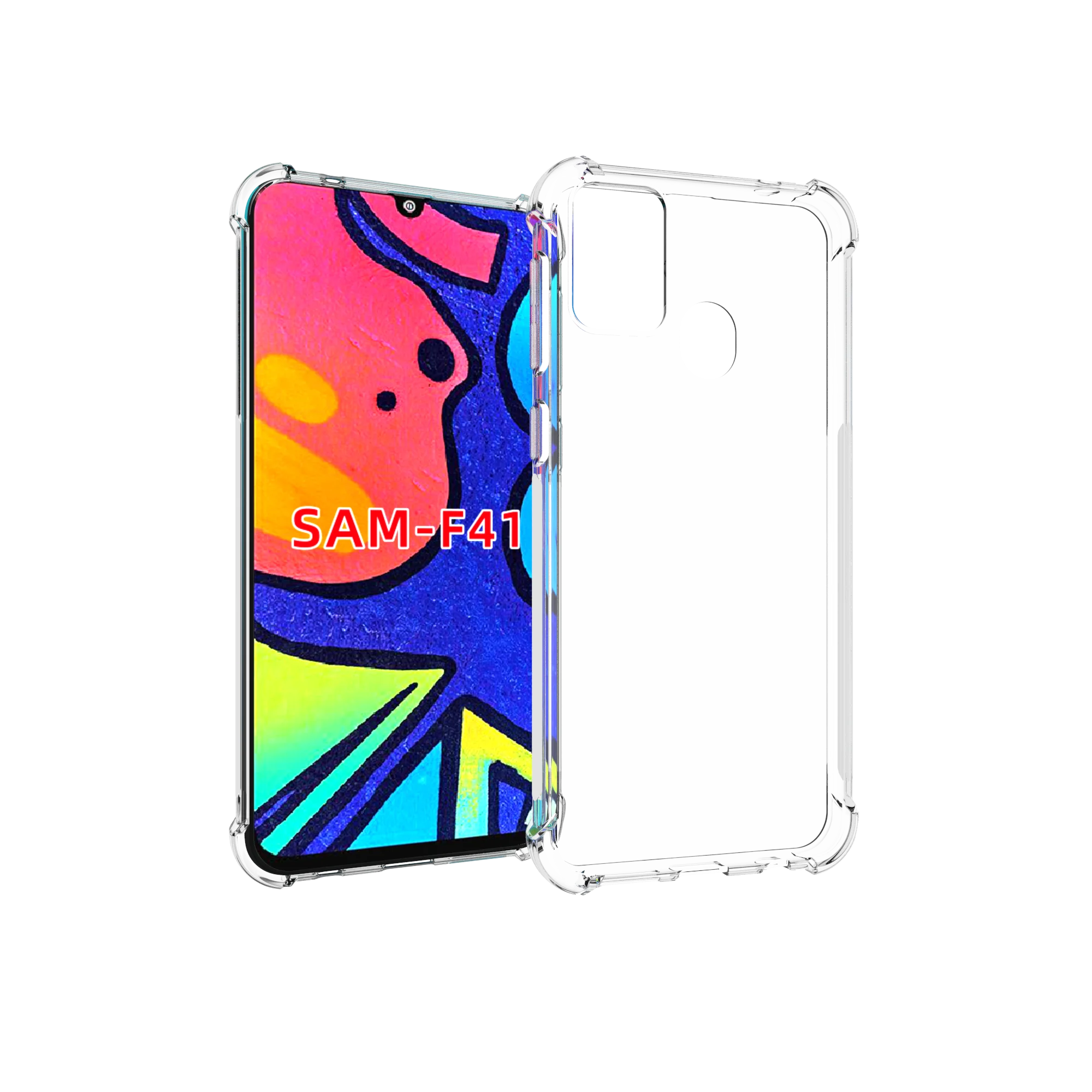 Clear Shockproof 360 Matte Bumper Slim TPU Cover Case For Samsung Galaxy F41, As pictures
Clear Shockproof 360 Matte Bumper Slim TPU Cover Case For Samsung Galaxy F41, As pictures