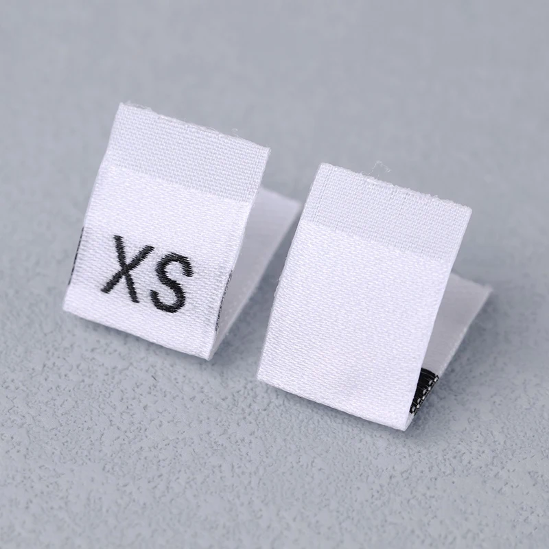 RTS Wholesale Sizing Labels Custom S M L XL XXL Woven Clothing Size Labels For Clothing
RTS Wholesale Sizing Labels Custom S M L XL XXL Woven Clothing Size Labels For Clothing