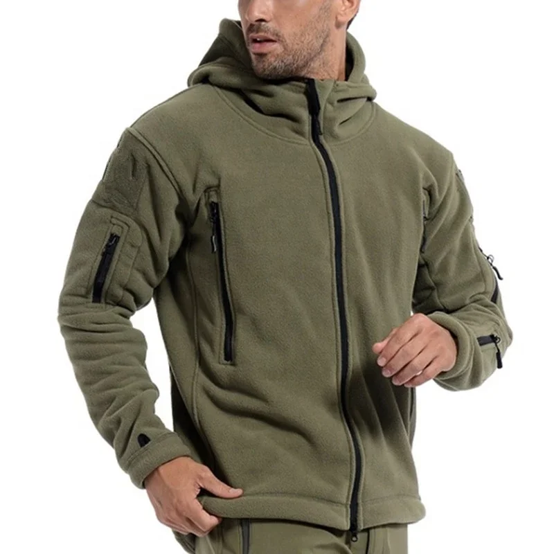 Men'S Trekking Hiking Jacket Thermal Hooded Fleece Tactical Jacket Outdoor Sports Soft Shell Trekking Jacket, Multicolors , black , khaki, camo
Men'S Trekking Hiking Jacket Thermal Hooded Fleece Tactical Jacket Outdoor Sports Soft Shell Trekking Jacket, Multicolors , black , khaki, camo