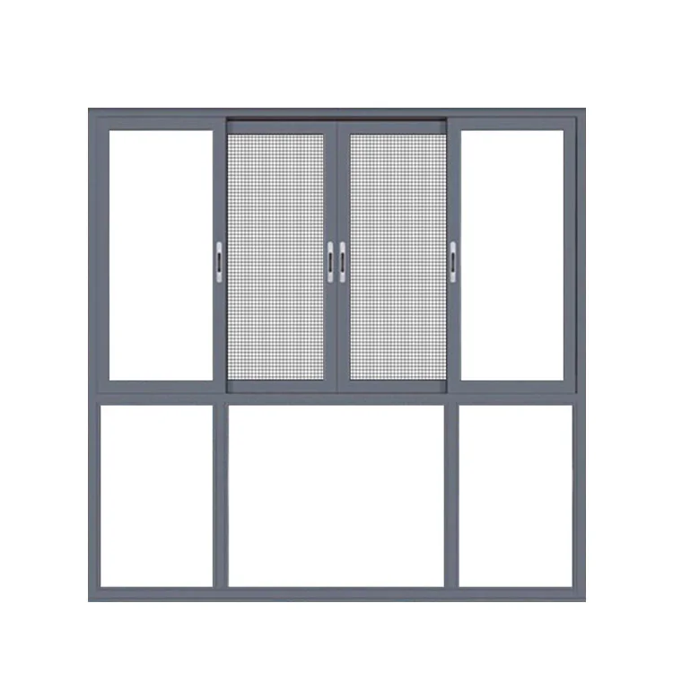 Good Price aluminium toilet glass windows tinted sliding window with factory direct sale