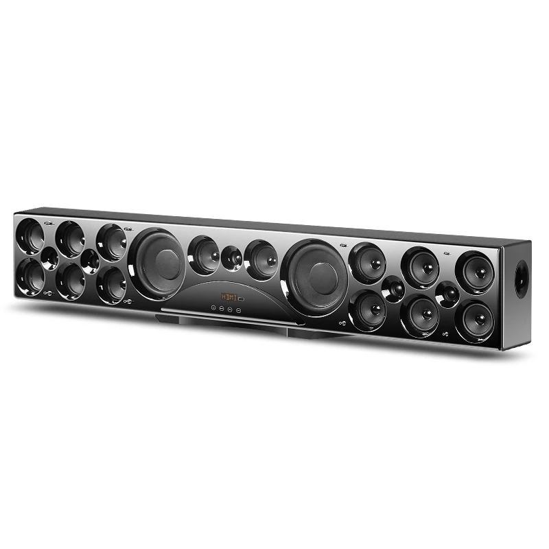 New real 7.1 inch Wireless Column Powerful 3D Music Soundbar Home Theater Soundbar atmos, Black
New real 7.1 inch Wireless Column Powerful 3D Music Soundbar Home Theater Soundbar atmos, Black