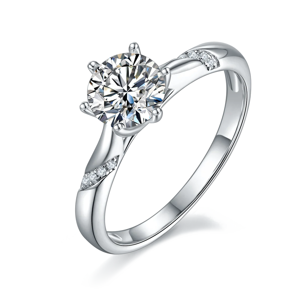 Moissanite Brillante Round Cut Vvs Moissanite Diamond Ring Customized Wedding Ring Jewelry
Moissanite Brillante Round Cut Vvs Moissanite Diamond Ring Customized Wedding Ring Jewelry