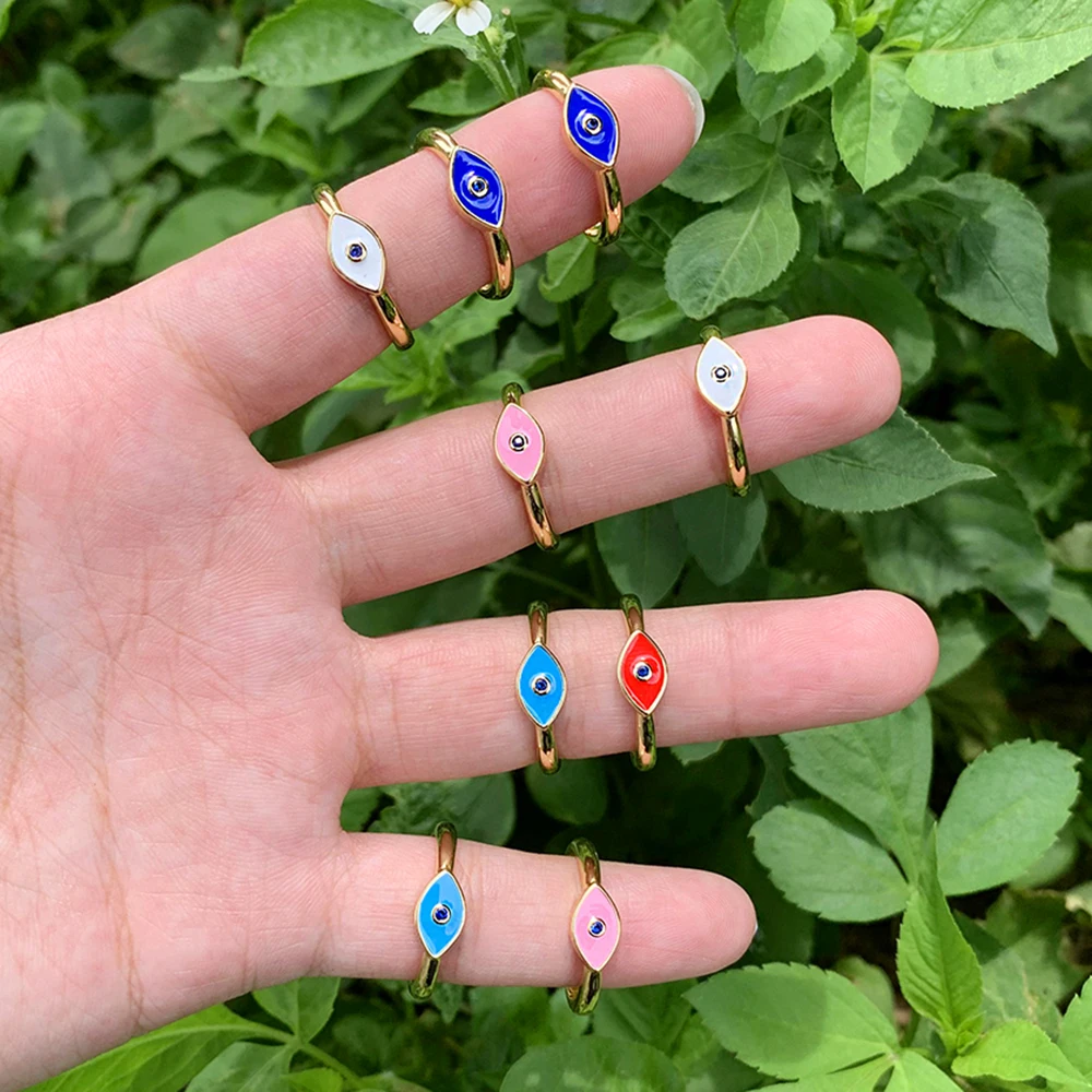 2021 Wholesale gold gift pretty eye shape blue purple eye cute band enamel couple rings for woman jewelry
2021 Wholesale gold gift pretty eye shape blue purple eye cute band enamel couple rings for woman jewelry