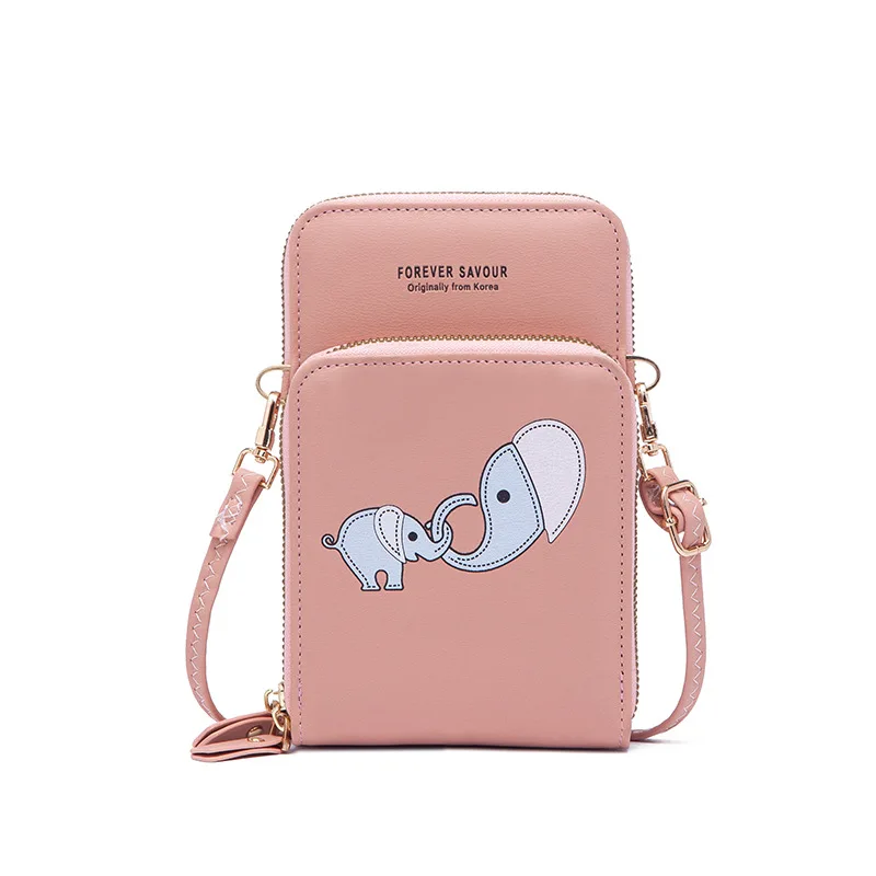2021 New large-capacity touch-screen mobile phone bag Women's one-shoulder crossbody bag Cartoon fashion ladies pursefactory
2021 New large-capacity touch-screen mobile phone bag Women's one-shoulder crossbody bag Cartoon fashion ladies pursefactory