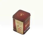 Custom tin cans vintage food grade storage spice candy coffee black tea empty tin can