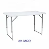 Large Long Plastic Lightweight Rectangle White Folding Table And Chair Set