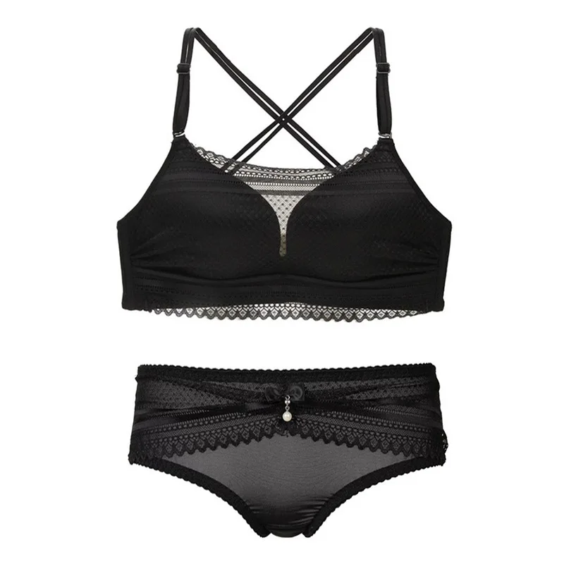 Good quality women Underwear Nature Fabric Wire Free Bra and Panty Comfortable Lace Bra Set
Good quality women Underwear Nature Fabric Wire Free Bra and Panty Comfortable Lace Bra Set
