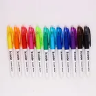 12 color assorted Plastic erasable watercolor pens art markers for kids drawing and painting