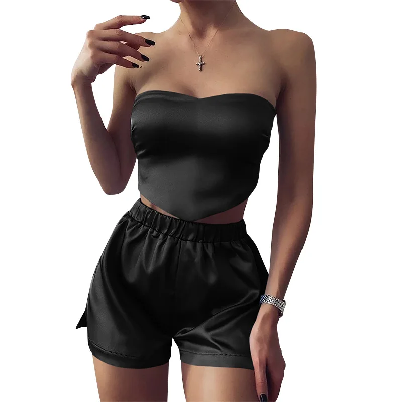 2021 summer two piece set women clothing one shoulder two piece pants set biker two piece shorts set
2021 summer two piece set women clothing one shoulder two piece pants set biker two piece shorts set