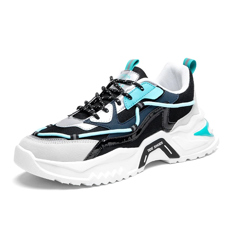 Hot selling reflective men lace up front mesh chunky sneakers basketball style shoes men basketball shoes men, Blue, black, white
Hot selling reflective men lace up front mesh chunky sneakers basketball style shoes men basketball shoes men, Blue, black, white
