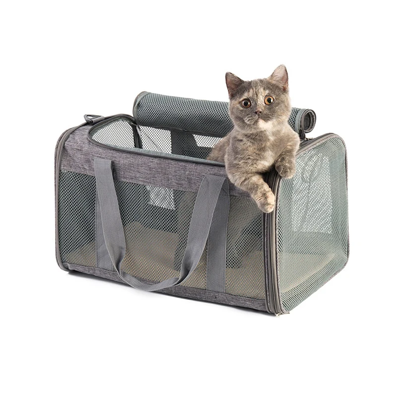 Breathable and comfortable Pet cat backpack breathable and comfortable foldable storage pet go out dog travel tote bag, Picture
Breathable and comfortable Pet cat backpack breathable and comfortable foldable storage pet go out dog travel tote bag, Picture